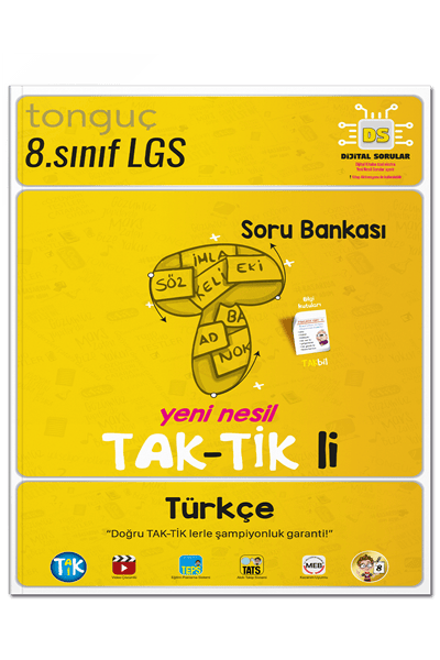 8. Sınıf Türkçe Taktikli Soru Bankası