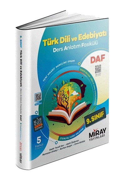 9. Sınıf Türk Dili ve Edebiyatı Ders Anlatım Fasikülleri Miray Yayınları