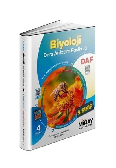 9. Sınıf Biyoloji Ders Anlatım Fasikülleri Miray Yayınları
