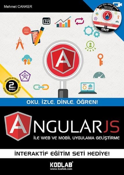 AngularJS ile Web ve Mobil Uygulama Geliştirme  Oku,İzle,Dinle,Öğren!