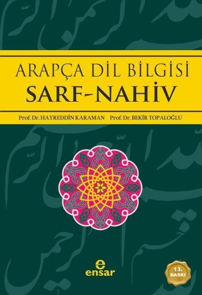 Arapça Dilbilgisi Sarf -Nahiv
