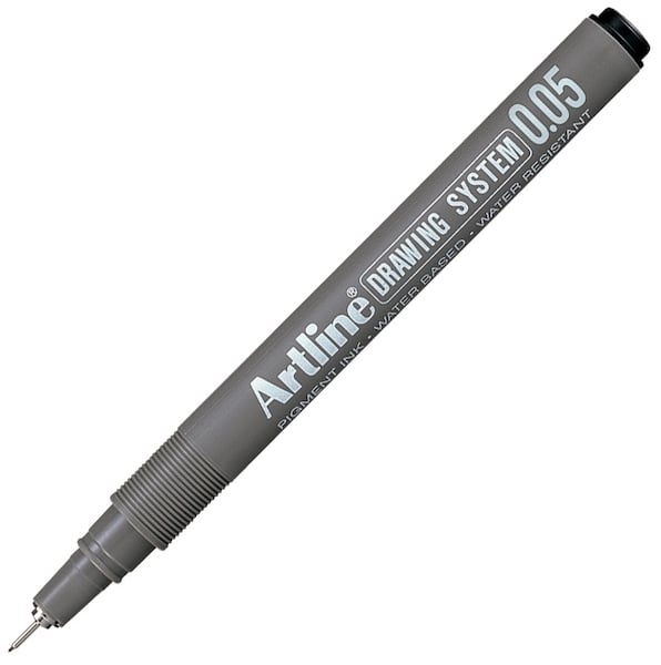 ARTLINE ÇİZİM KALEMİ DRAWING SYSTEM 2305 0.05 SİYAH A-EK-2305 BLACK