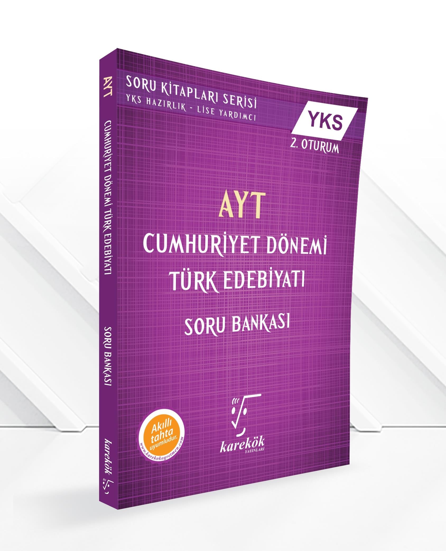 AYT Cumhuriyet Dönemi Türk Edebiyatı Soru Bankası Karekök Yayınları
