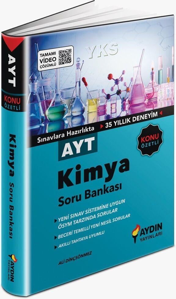 AYT Kimya Konu Özetli Soru Bankası Tamamı Video Çözümlü Aydın Yayınları