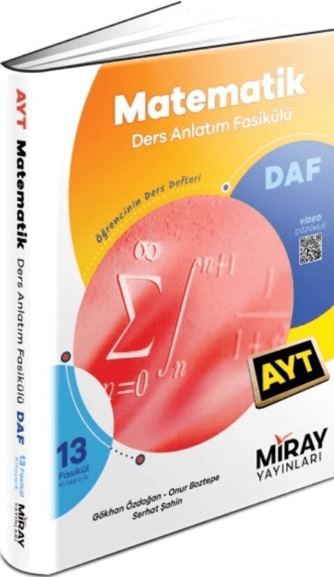 AYT Matematik Ders Anlatım Fasikülleri Miray Yayınları
