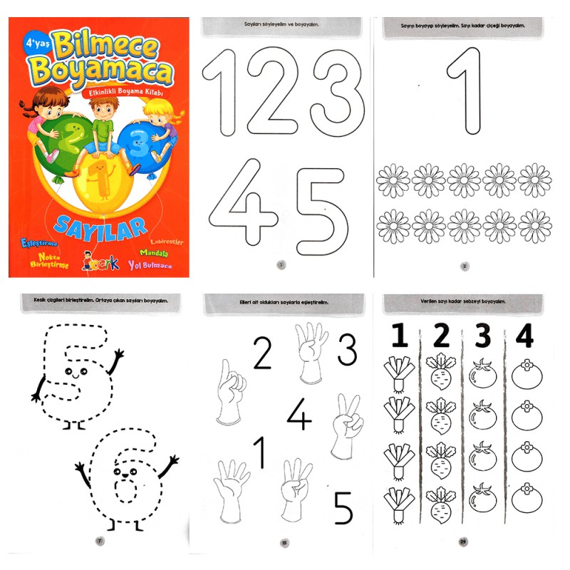 BICIRIK - BİLMECE BOYAMACA