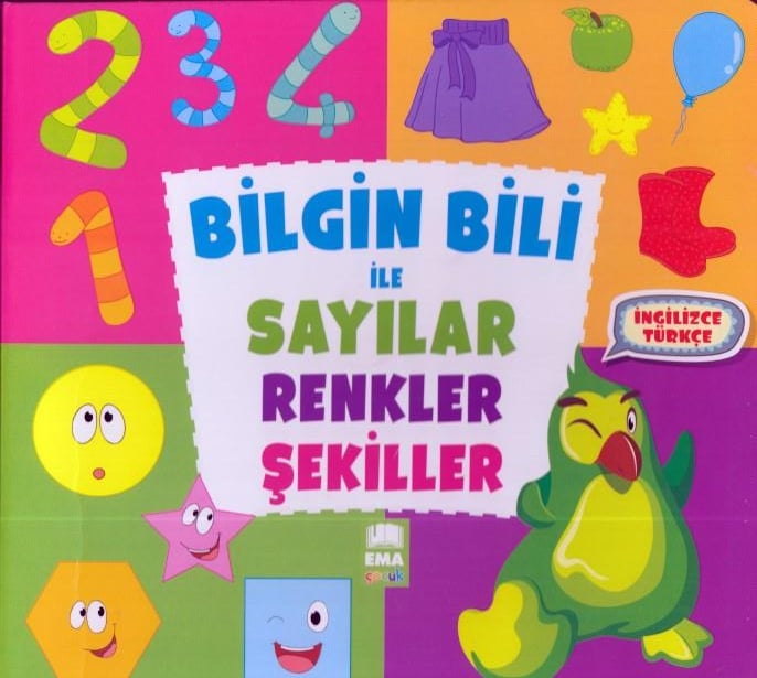 Bilgin Bili İle Sayılar-Renkler-Şekiller
