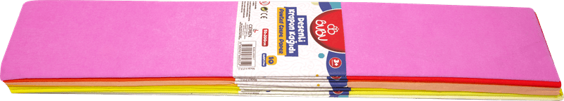 BU-BU KREPON KAĞIDI DESENLİ 10 LU KR0017