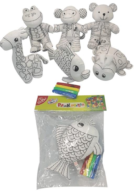 BU-BU KUMAŞ BOYAMA PUFİDİK DOSTLAR PD0001