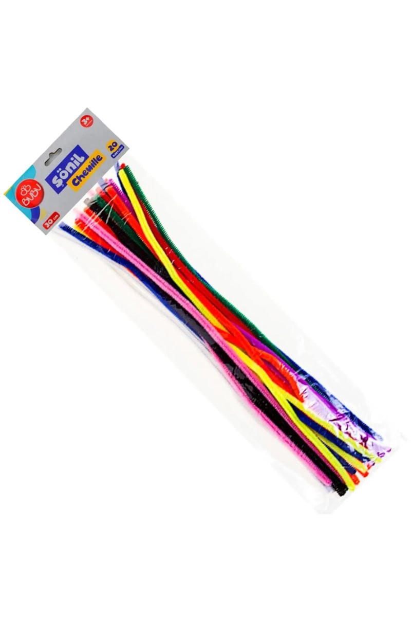 BU-BU ŞÖNİL 30CM 20'Lİ BUBU-SON001