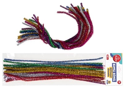 BU-BU ŞÖNİL SİMLİ 30CM 20'Lİ BUBU-SON003
