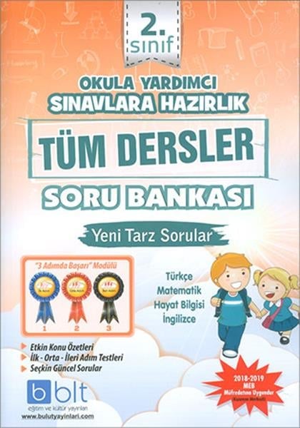 Bulut 2.Sınıf Tüm Dersler Soru Bankası (Yeni)