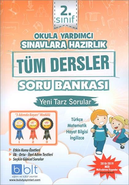 Bulut 2.Sınıf Tüm Dersler Soru Bankası (Yeni)