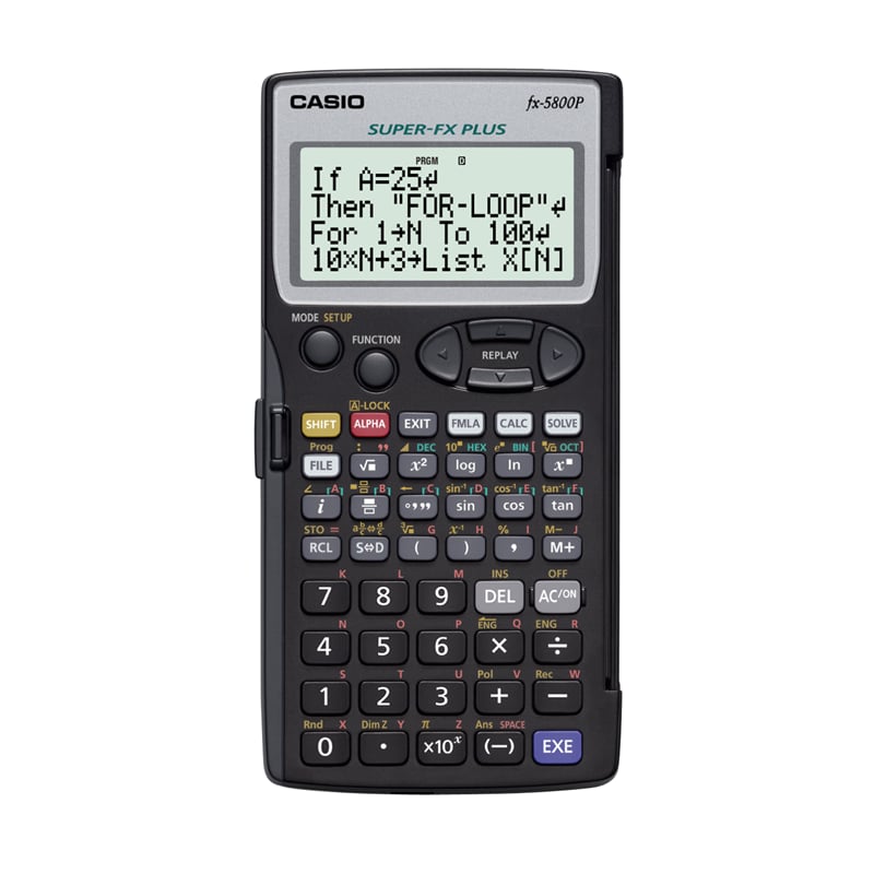 CASIO HESAP MAKİNESİ BİLİMSEL FX-5800P-W-DH
