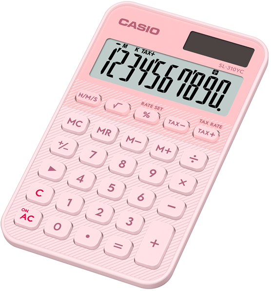 CASIO HESAP MAKİNESİ CEP TİPİ SL-310YC-LP-W-DP