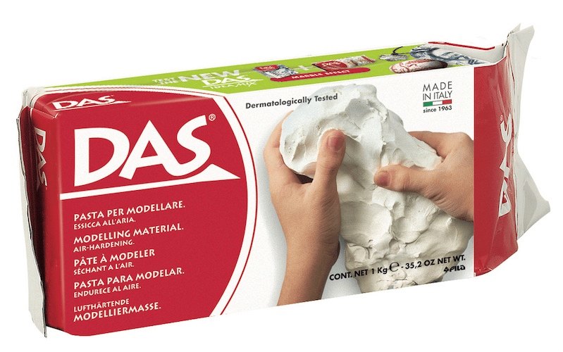 DAS SERAMİK KİLİ 1 KG BEYAZ 387500