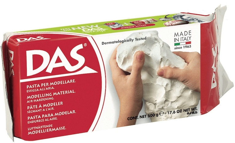 DAS SERAMİK KİLİ 1/2 KG BEYAZ 387000