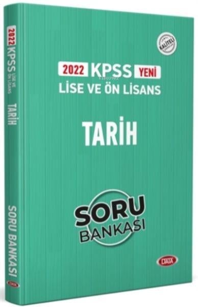 Data 2022 KPSS Lise ve Ön Lisans Tarih Soru Bankası