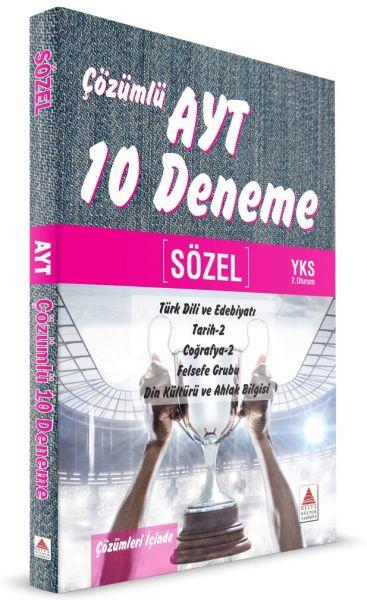 Delta Kültür AYT Sözel Çözümlü 10 Deneme (Yeni)
