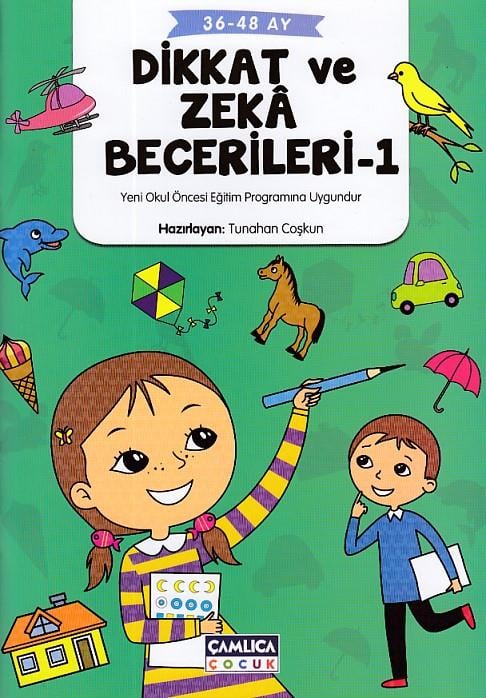 Dikkat ve Zeka Becerileri - 1 (36-48 Ay)