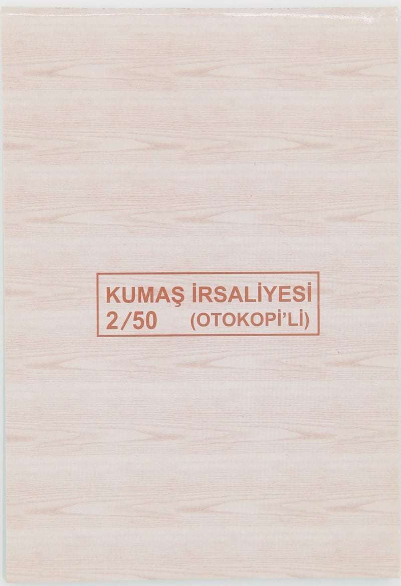 DİLMAN KUMAŞ İRSALİYESİ 2/50 2 NÜSHA 4127