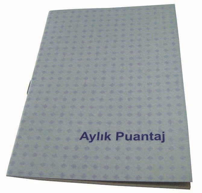 DİLMAN PUANTAJ DEFTERİ AYLIK CEP TİPİ 3204