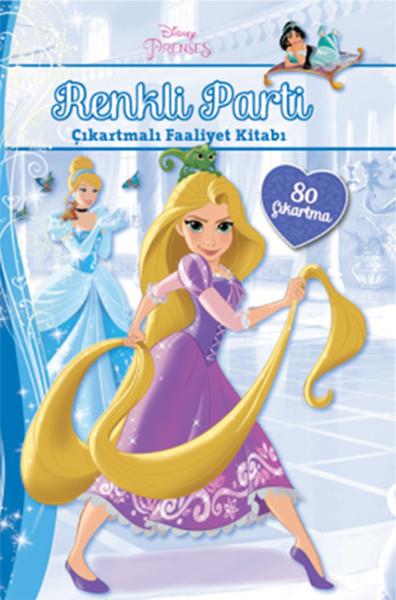 Disney Prenses Renkli Parti Çıkartmalı Faaliyet Kitabı
