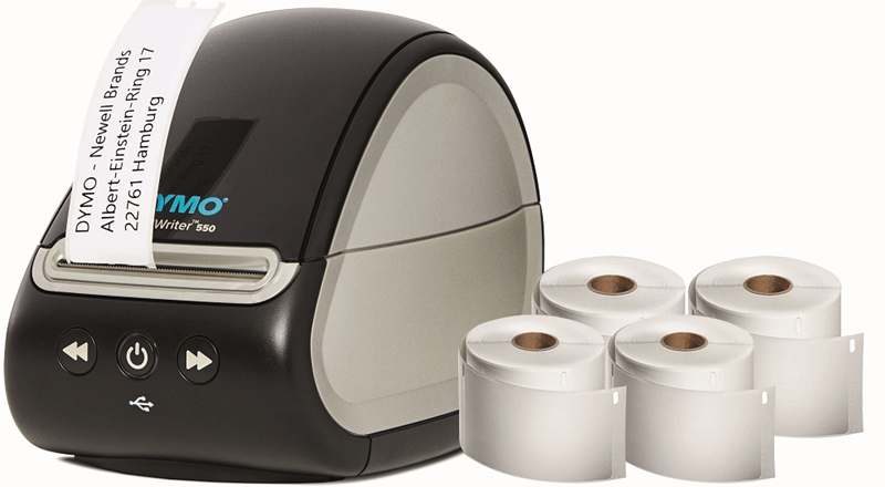 DYMO ETİKET MAKİNESİ LABEL WRITER 550 PROMOSYONLU 2147591 (4 RULO ETİKET HEDİYE)