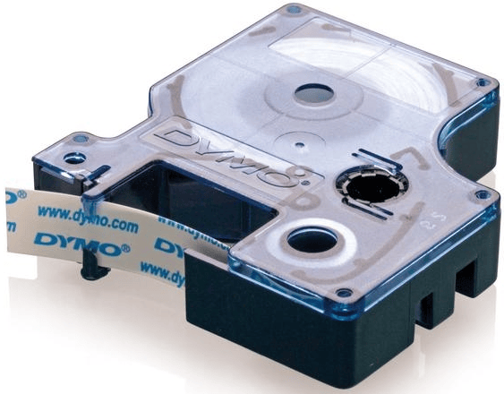 DYMO ŞERİT D1 12MM x 7MT BEYAZ/SİYAH 720530 45013