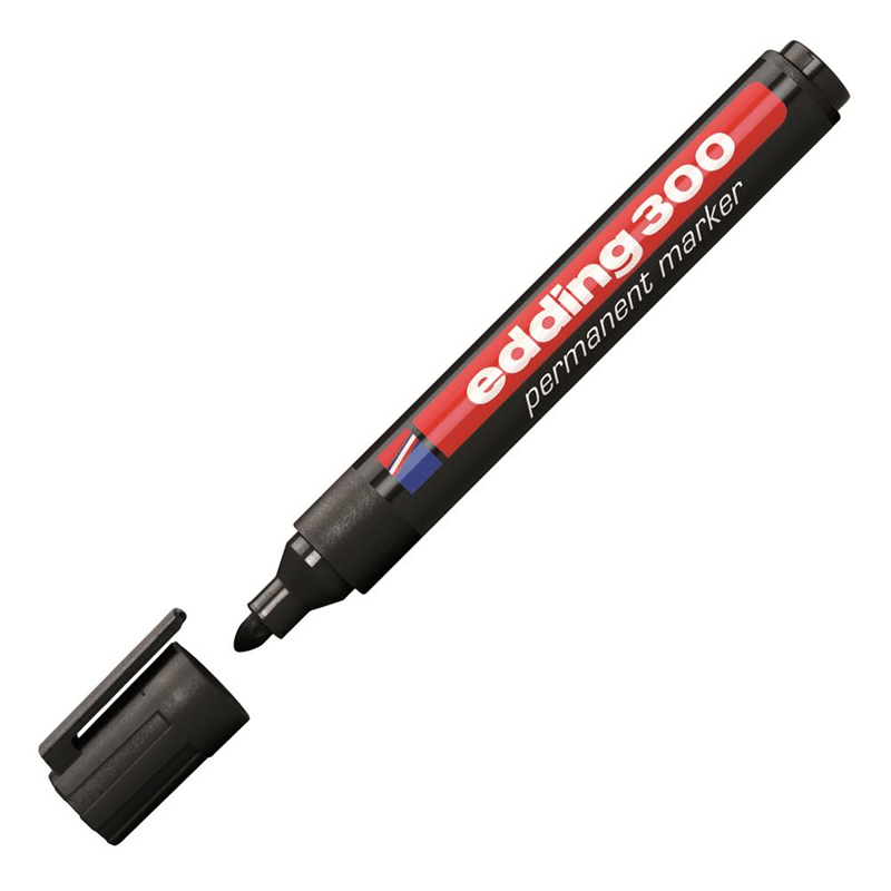 EDDING PERMANENT MARKÖR E-300 SİYAH
