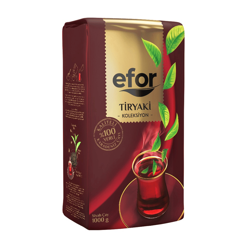 EFOR DÖKME ÇAY TİRYAKİ KOLEKSİYON 1000g EFR-DK-0011