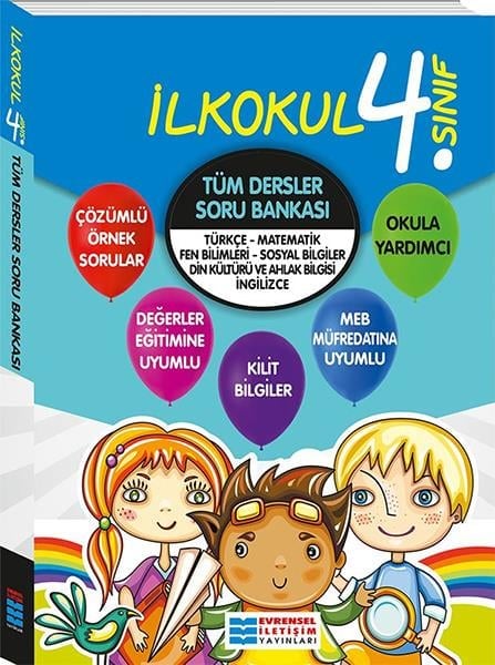 Evrensel 4. Sınıf Tüm Dersler Soru Bankası (Yeni)