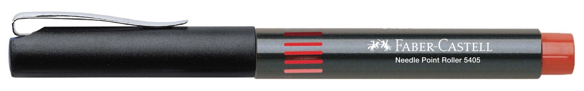 Faber-Castell 5405 Likit Mürekkep İğne Uçlu Roller Kalem (Kırmızı)