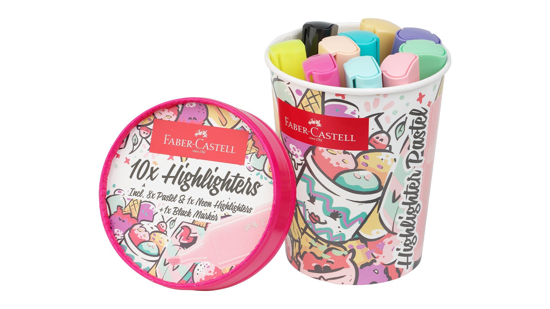 FABER FOSFORLU KALEM ICE CREAM PASTEL 10 LU 5030254696000