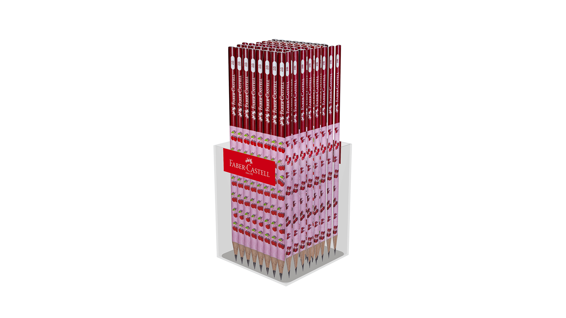 FABER KURŞUN KALEM CHERRY 2B 72 Lİ 5244000086000