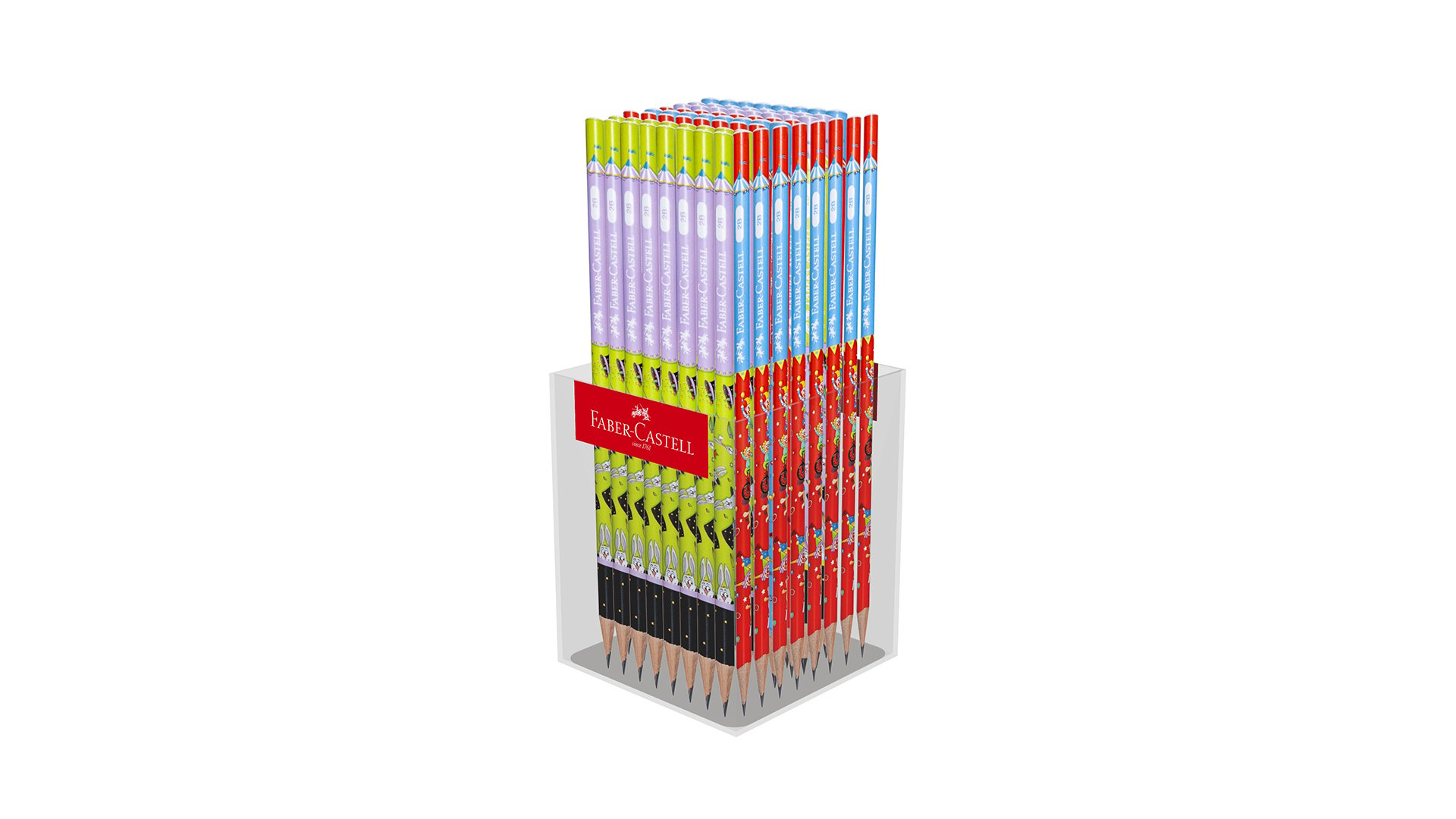 FABER KURŞUN KALEM CİRCUS 2B 72 Lİ 5244000084000