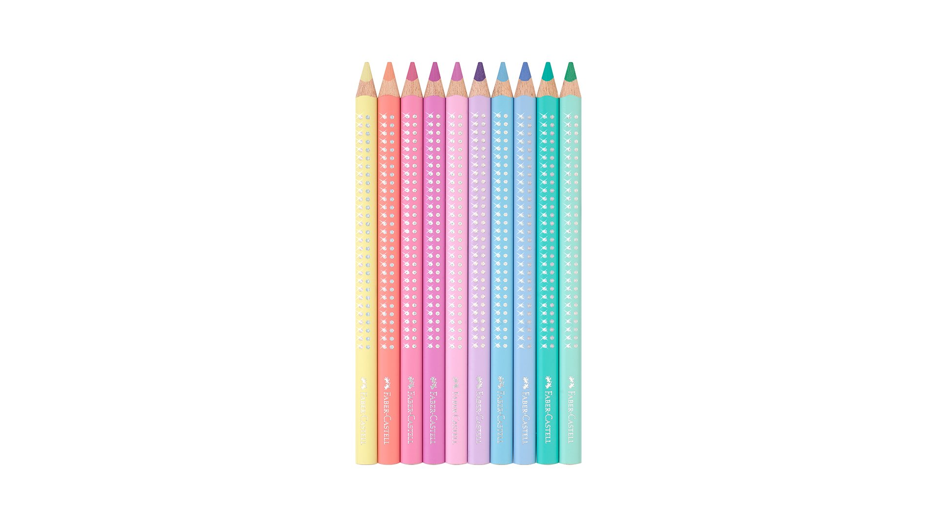 FABER KURU BOYA JUMBO SPARKLE 10 LU 5171210910000
