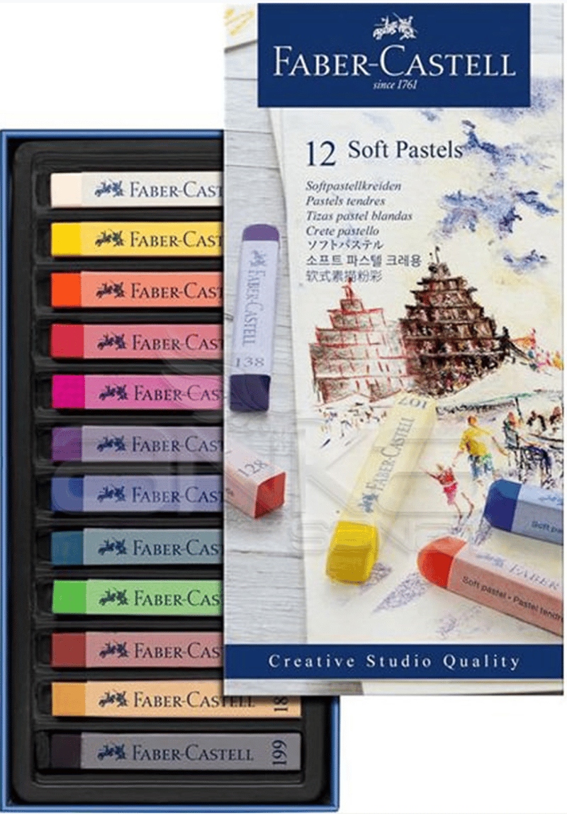 FABER PASTEL BOYA TOZ SOFT GOLDFABER 12 Lİ 128312