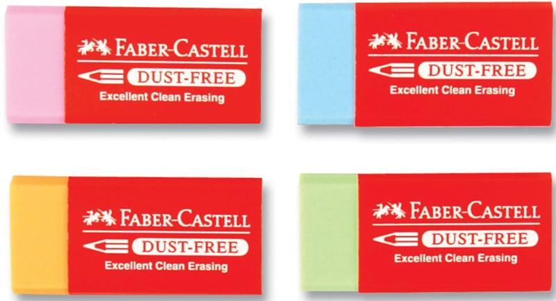 FABER SİLGİ DUST-FREE RENKLİ 24 LÜ 187125