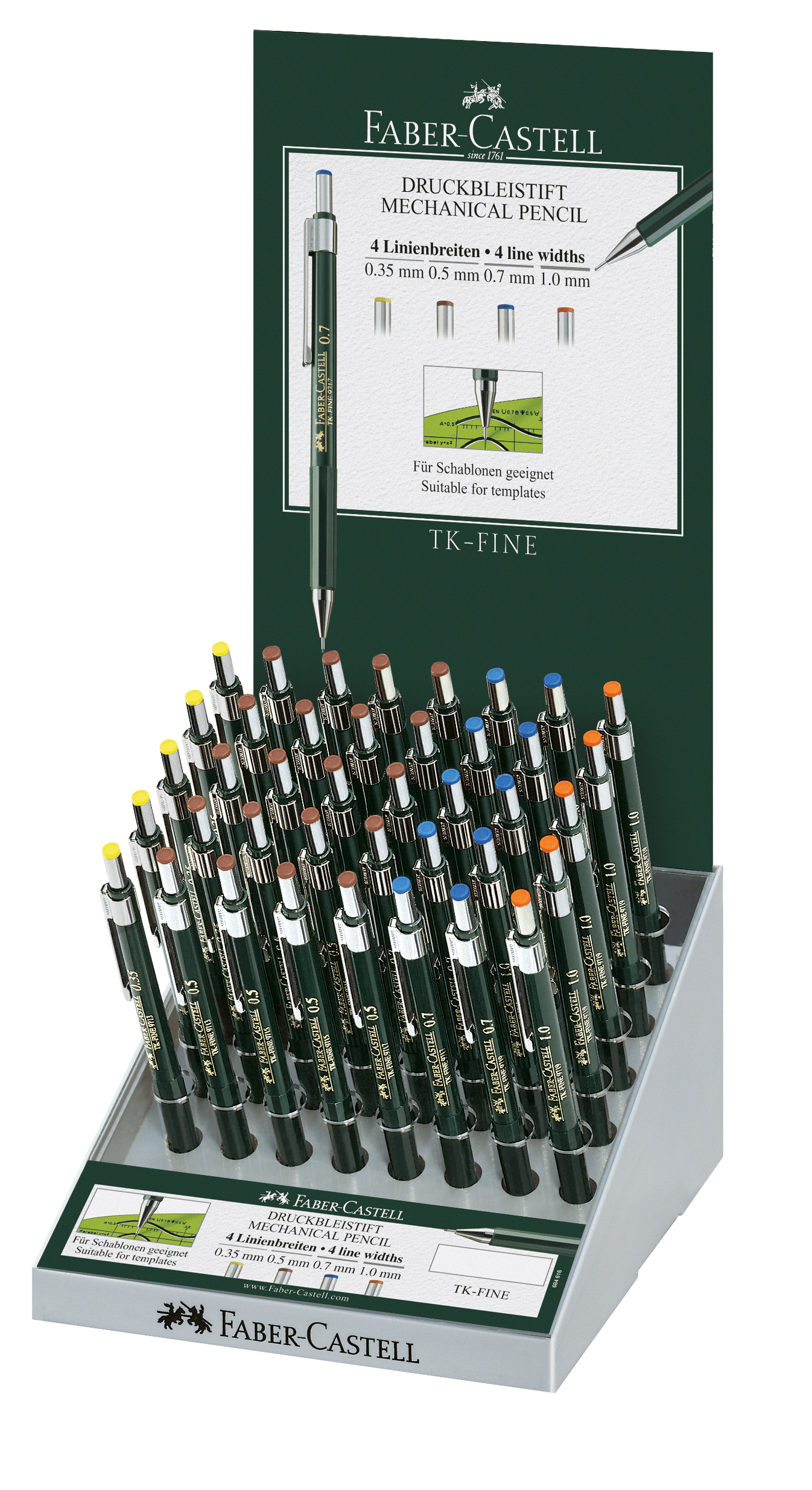 FABER VERSATİL KALEM TK-FİNE STAND 40 LI 136040