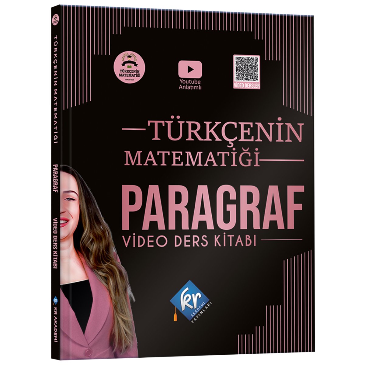 Gamze Hoca Türkçenin Matematiği Tüm Sınavlar İçin Paragraf Video Ders Kitabı KR Akademi Yayınları 