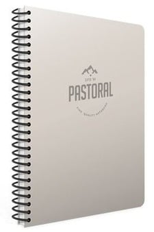 GIPTA DEFTER PASTORAL A4 SPİRALLİ PP KAPAK 96 YP. DÜZ 3246