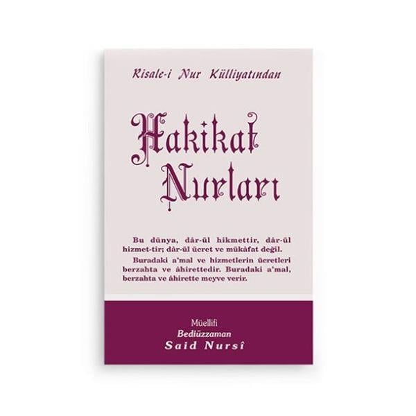 Hakikat Nurları Cep Boy