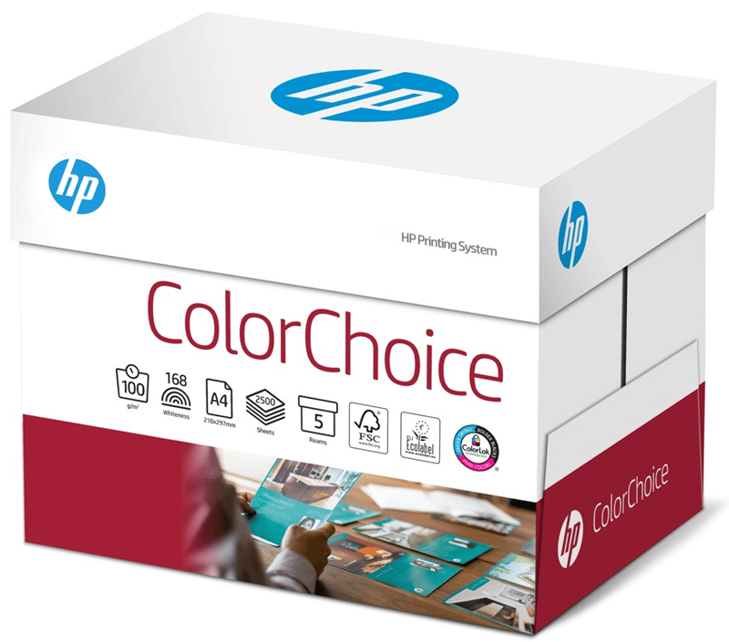 HP FOTOKOPİ KAĞIDI COLOR CHOICE A4 100g 500 LÜ
