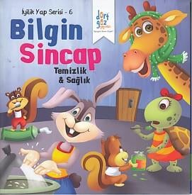 İyilik Yap Serisi 6 - Bilgin Sincap - Temizlik ve Sağlık