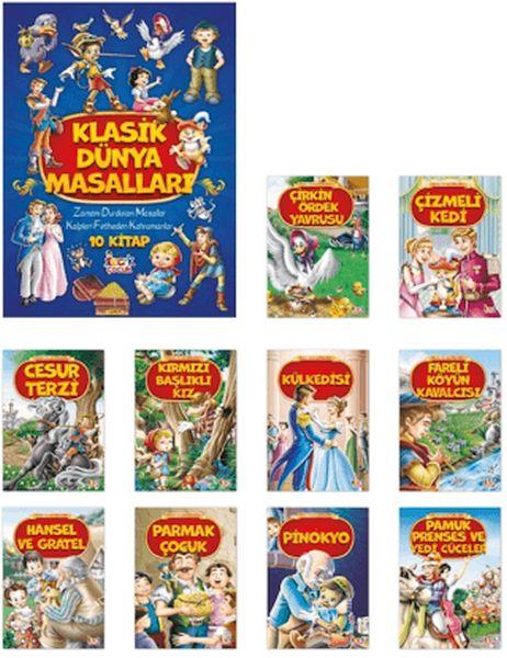 Klasik Dünya Masalları - (10 Kitap)