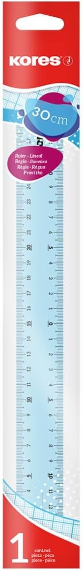 KORES CETVEL  ŞEFFAF 30CM 1 AD PS 42130