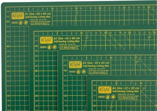 KRAF KESİM TABLASI CUTTING MAT A3 45x30 3003G