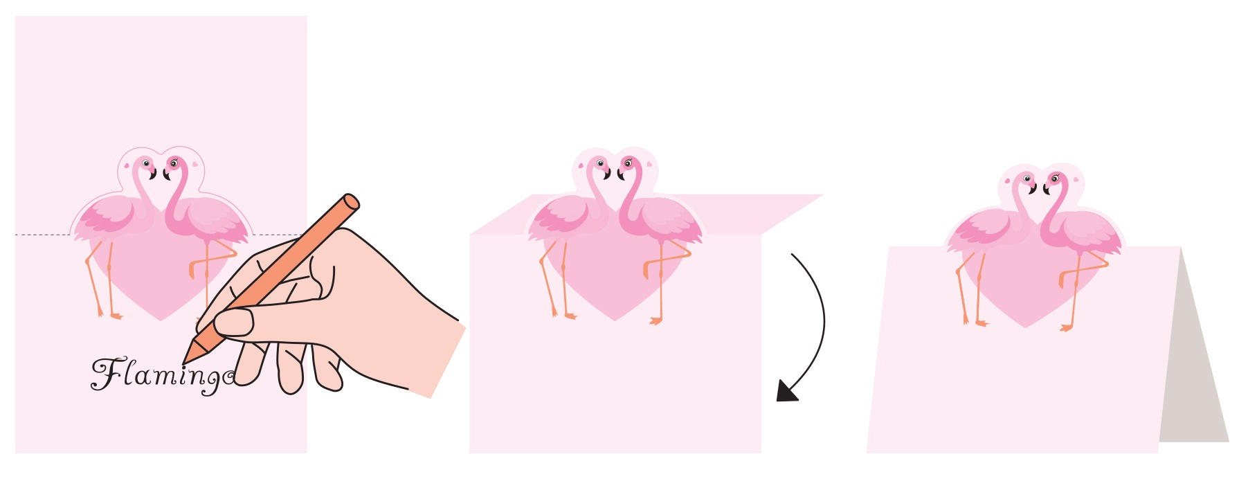KRAF NOT DEFTERİ FLAMINGO 76x127 50 YP 2221FL