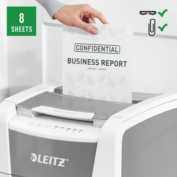LEITZ EVRAK İMHA MAKİNESİ IQ OFFICE P4 8013 150 YAPRAK KAPASİTELİ